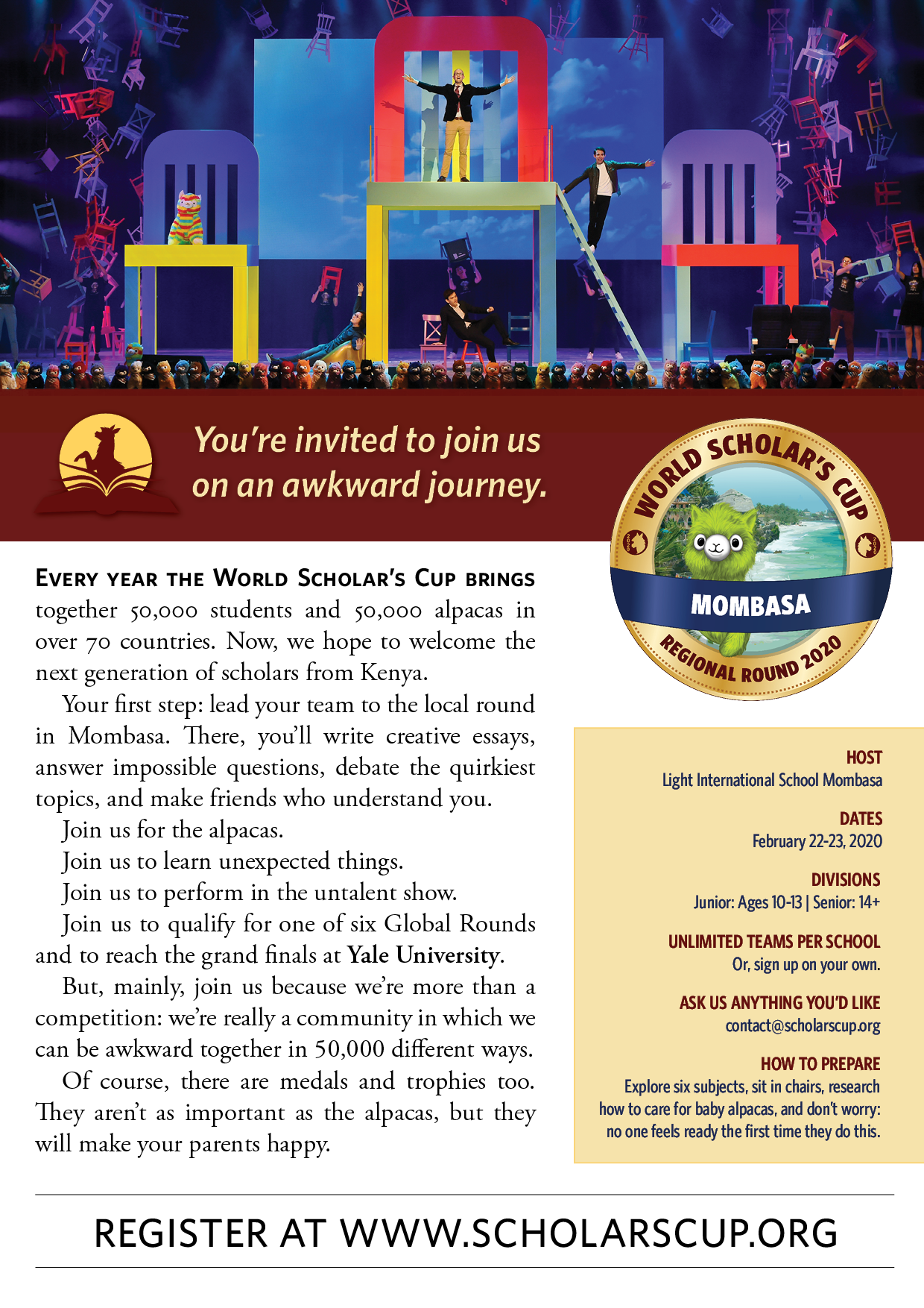 The World Scholar's Cup · Mombasa Round